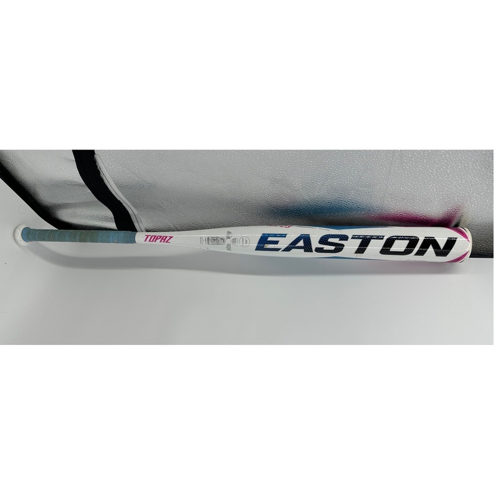 Easton Topaz Fastpitch Softball Bat 33/23 FP22TP2 ALX50 Alloy -10 Drop White